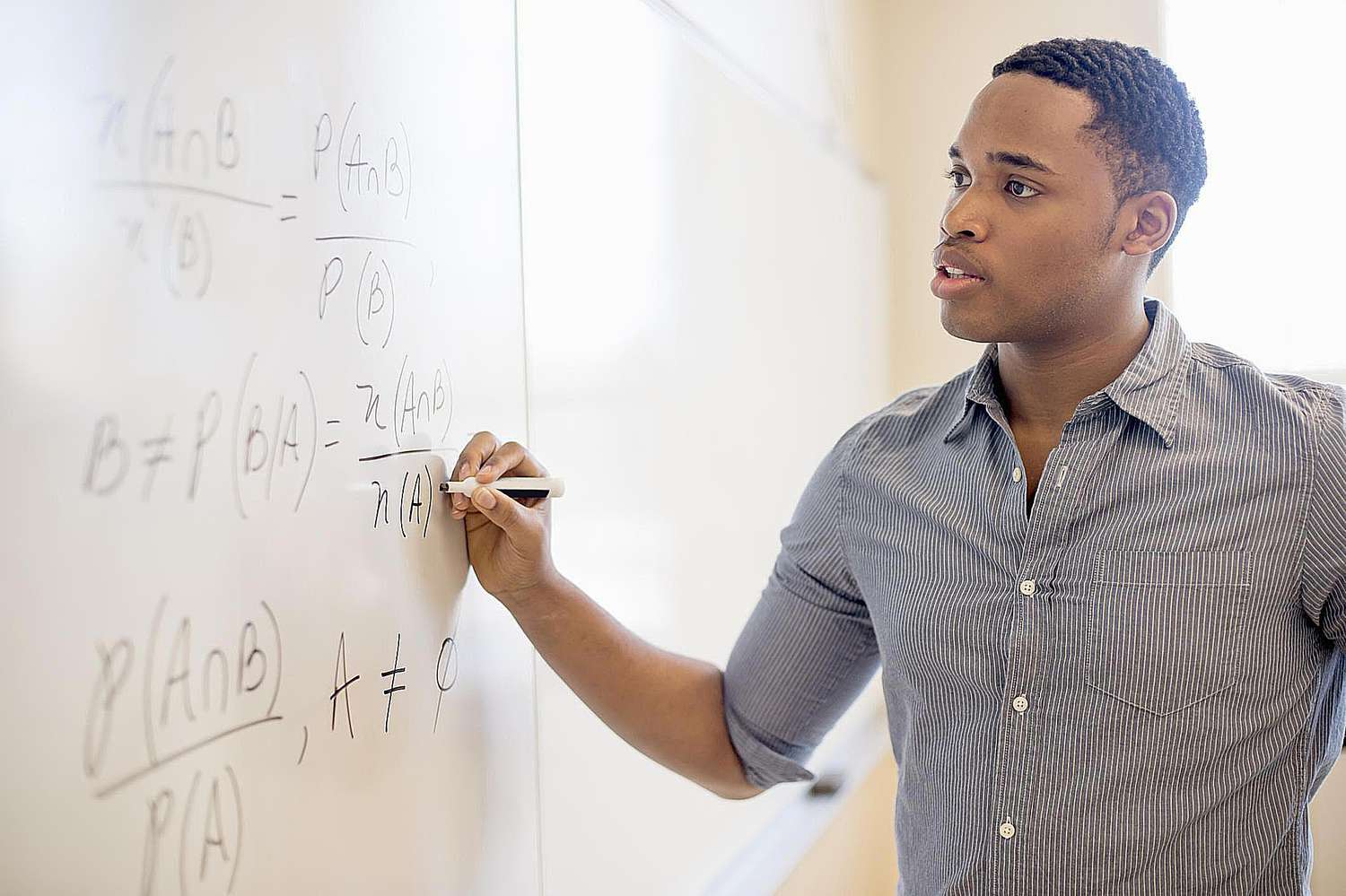Tutor working one-on-one with a student